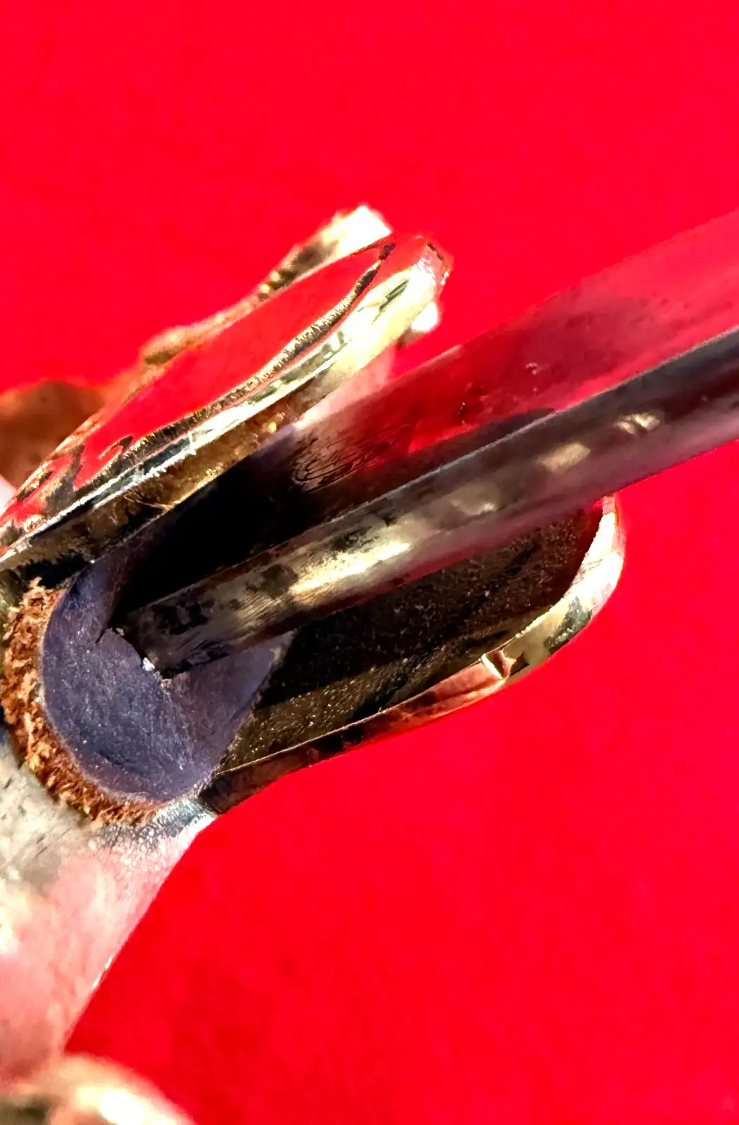 German Artillery Officer Lion Head Sword - View 10