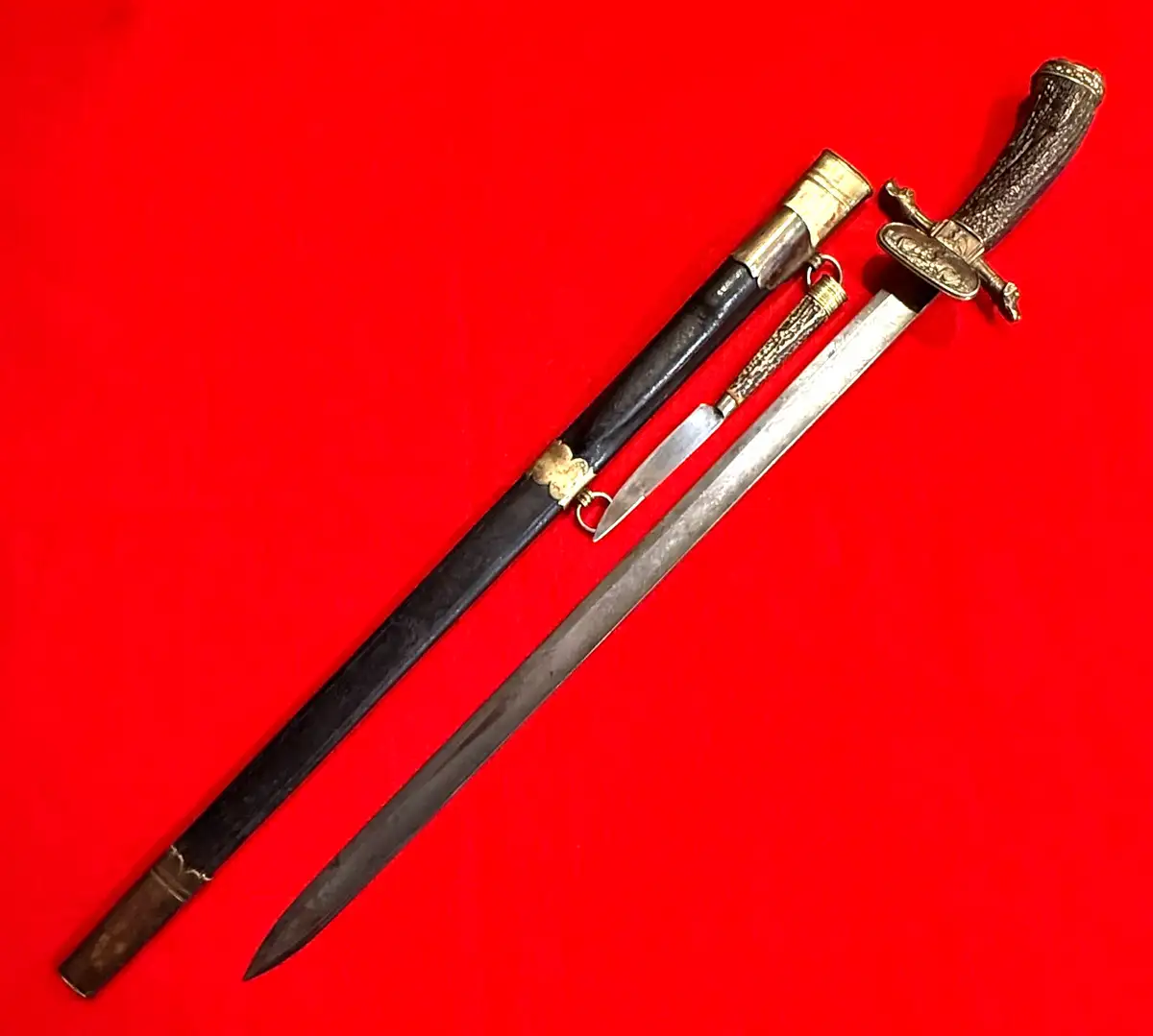 German 19th Century Long Hunting Sword alternate view