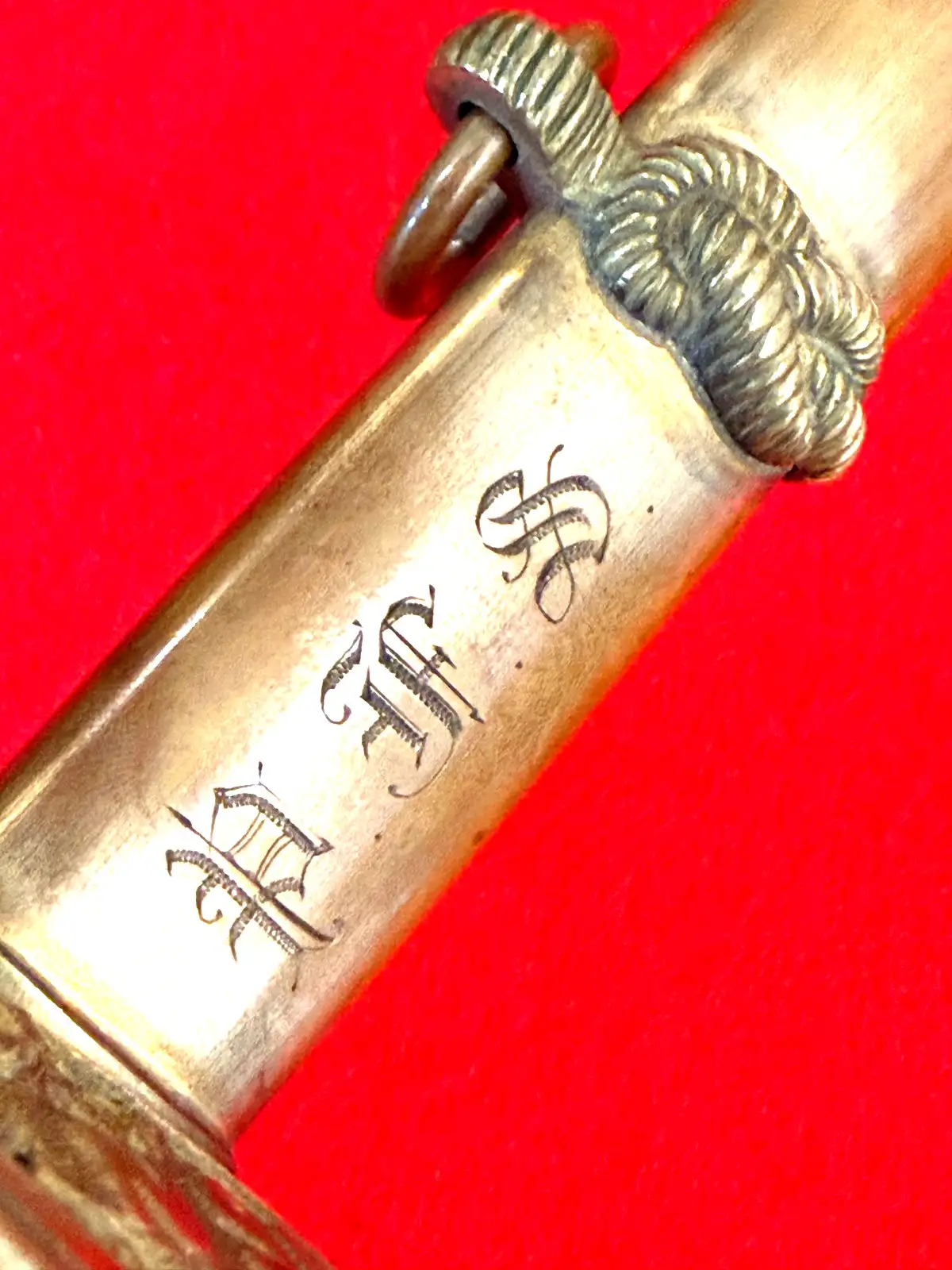 US M1852 Naval Officer Sword with Etched Blade - View 18