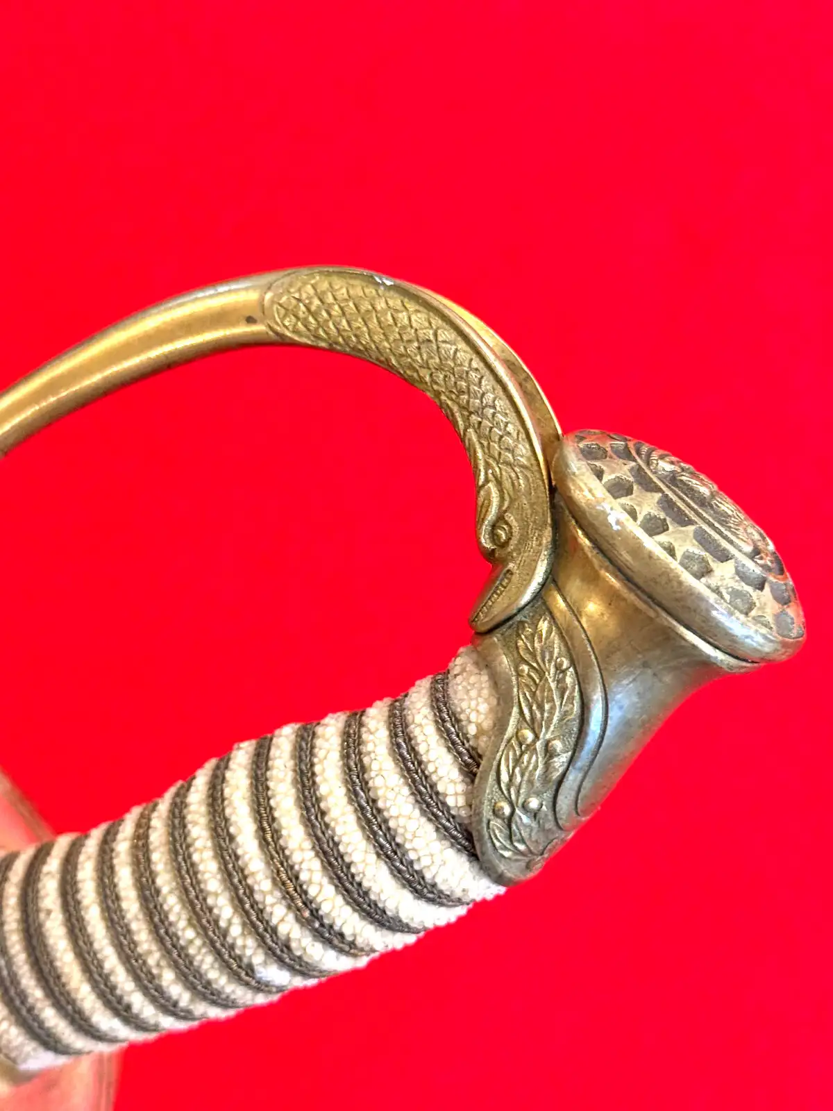 US M1852 Naval Officer Sword with Etched Blade - View 24