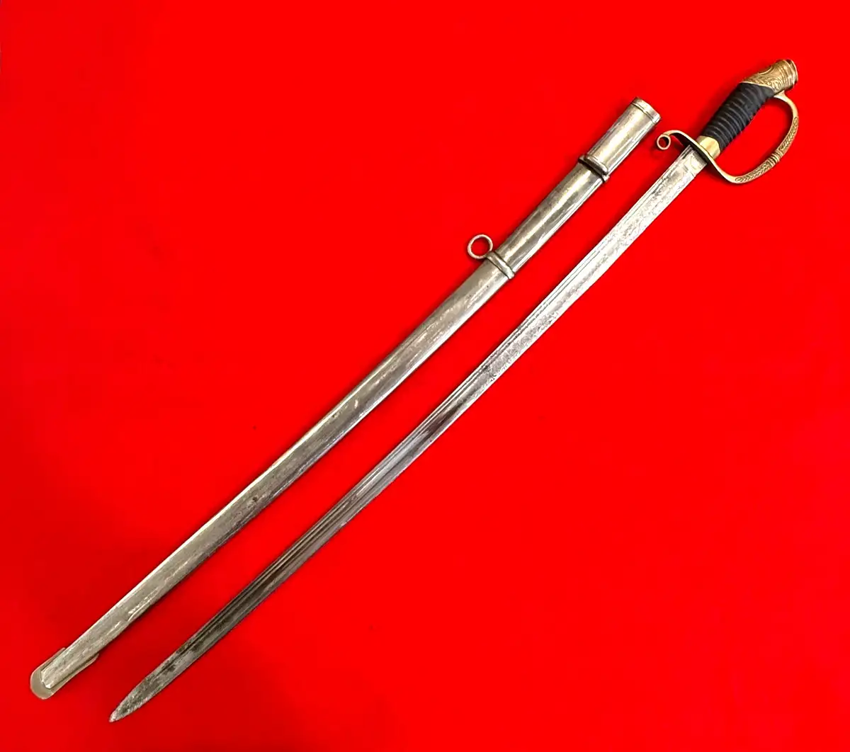 Imperial russian M1881 Officer Shashka alternate view