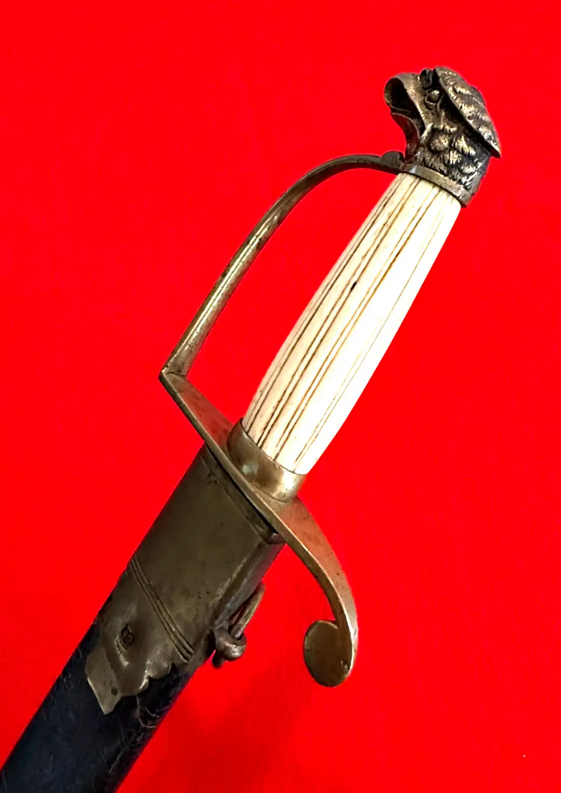 American War of 1812 Eagle Head Officer Sword - View 10