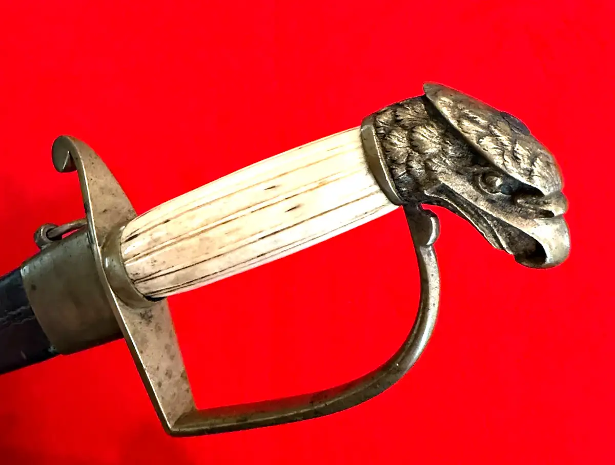 American War of 1812 Eagle Head Officer Sword - View 14