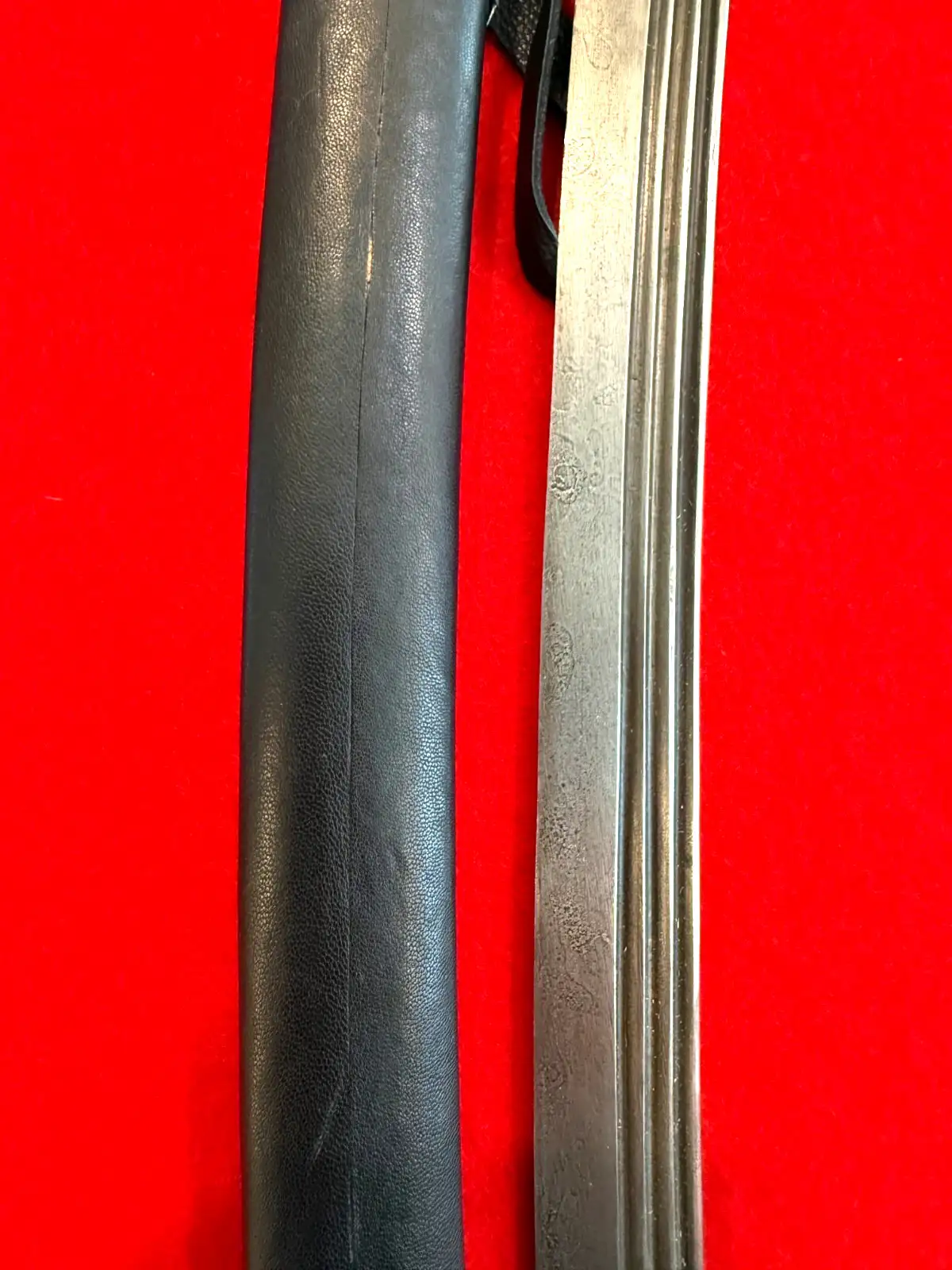 russian Caucasian Cossack Shashka with Niello Mounts - View 6
