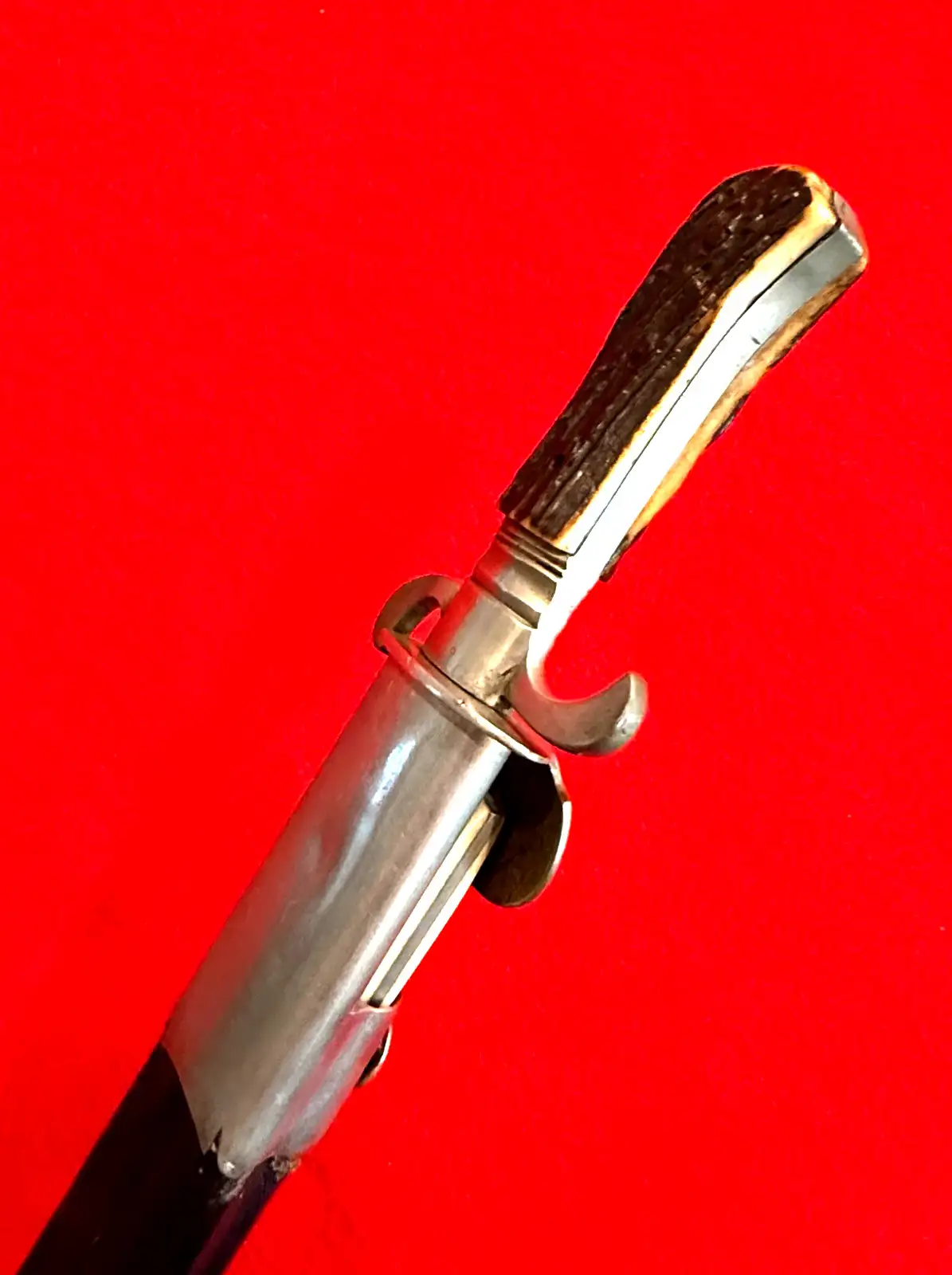 German Hirschfanger Hunting Sword and By-Knife - View 16