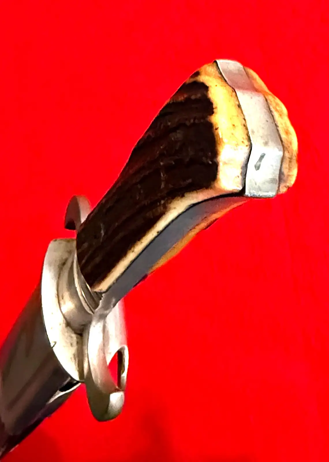 German Hirschfanger Hunting Sword and By-Knife - View 18