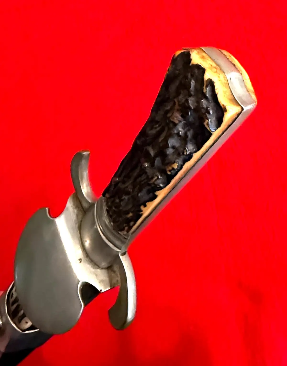 German Hirschfanger Hunting Sword and By-Knife - View 19