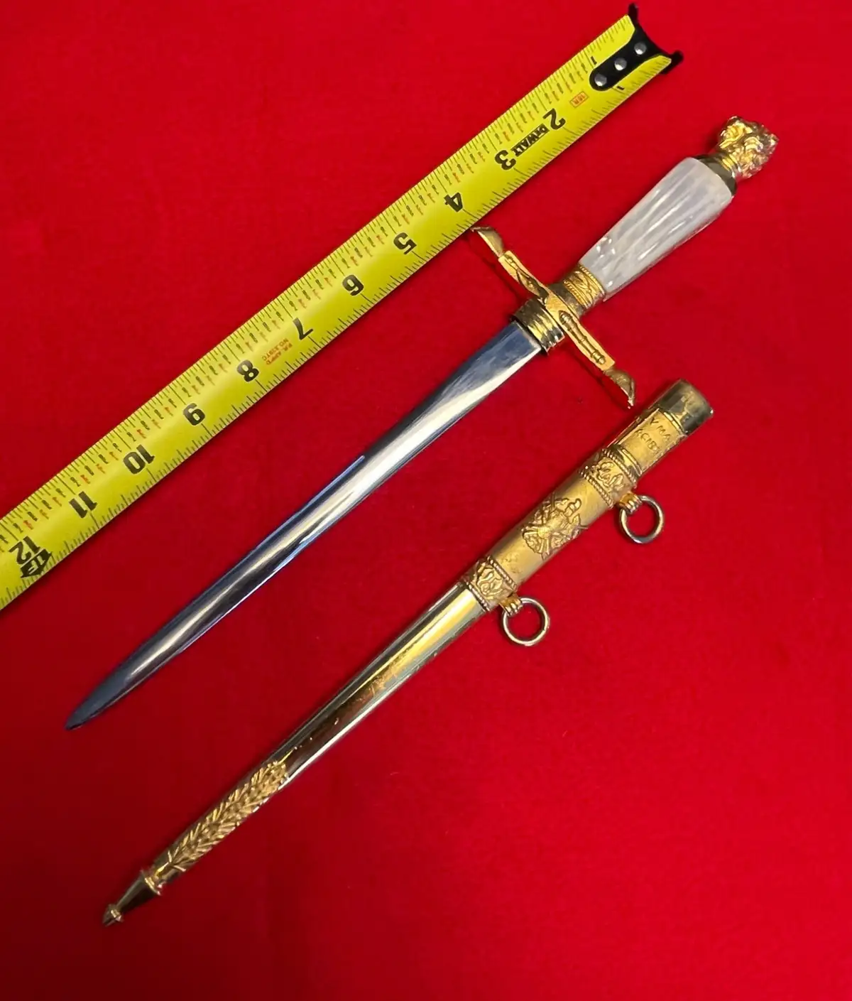 Italian Military Academy Cadet Dagger alternate view