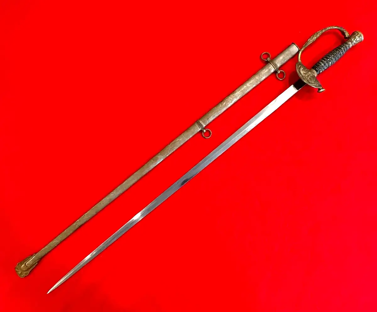 US Civil War Staff and Field Officer Sword alternate view