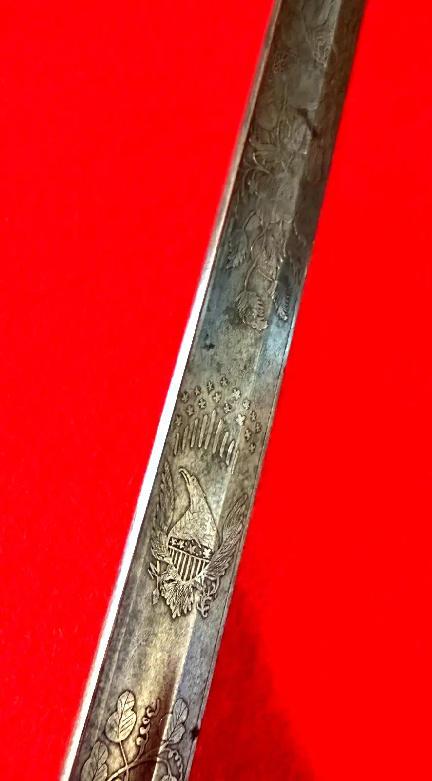 US M1850 Staff and Field Officer Sword by C. Roby - View 10