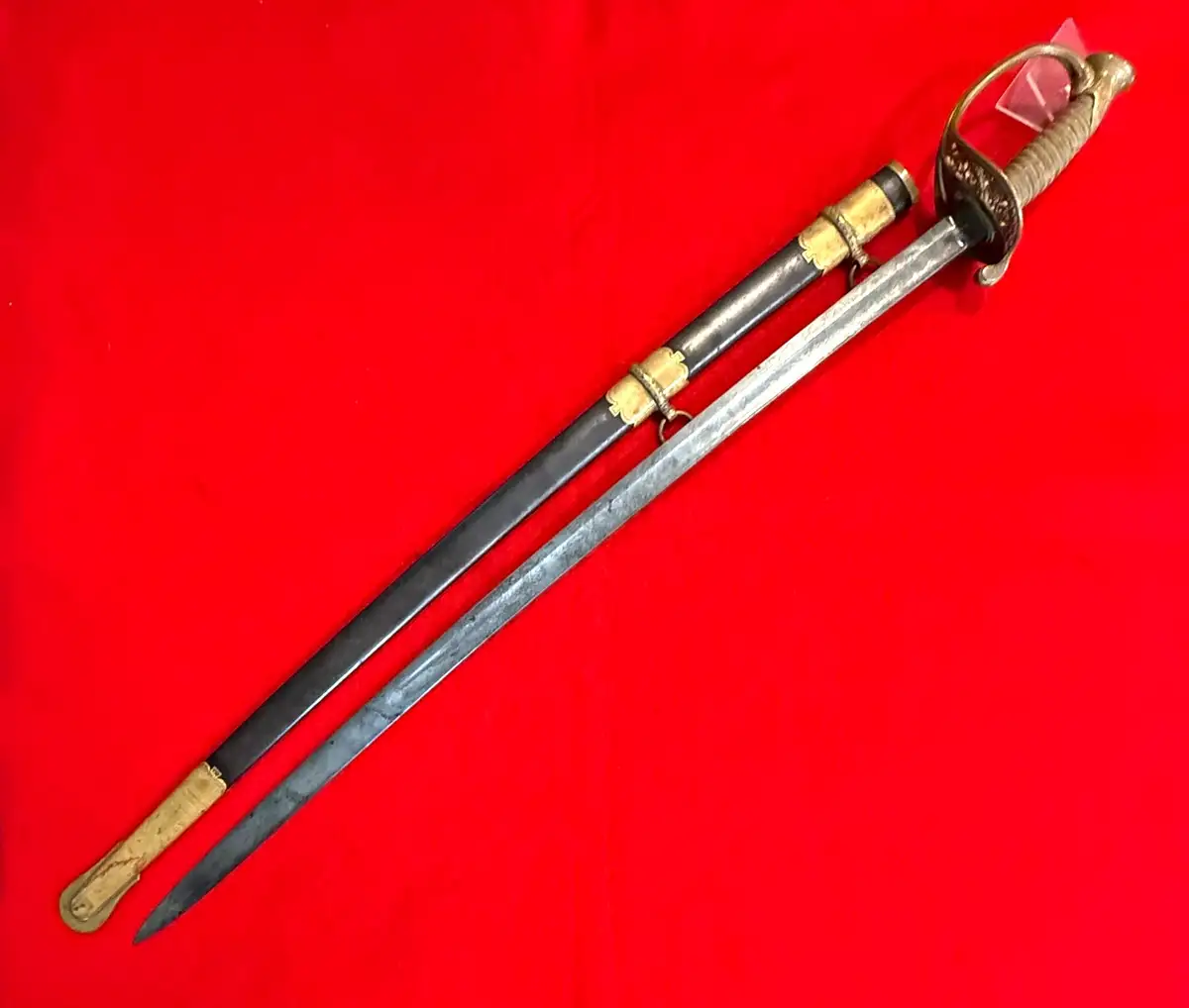 US M1850 Staff and Field Officer Sword by C. Roby - View 3