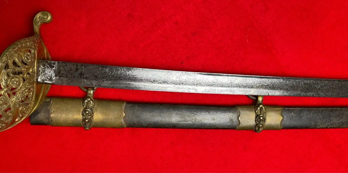 US M1850 Officer Sword by Schuyler Hartley & Graham - View 10