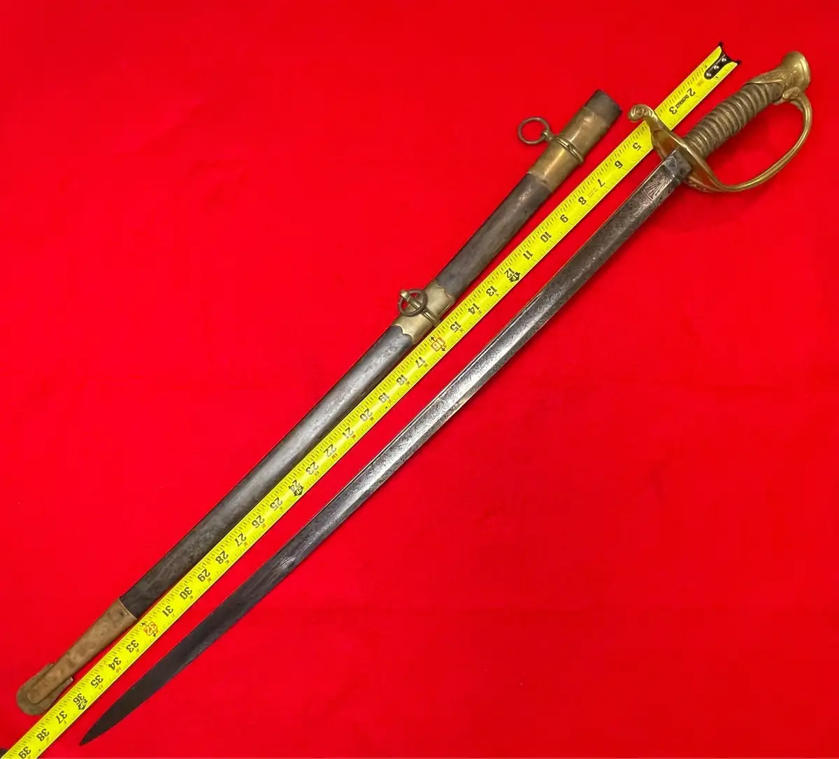 US M1850 Officer Sword by Schuyler Hartley & Graham - View 3