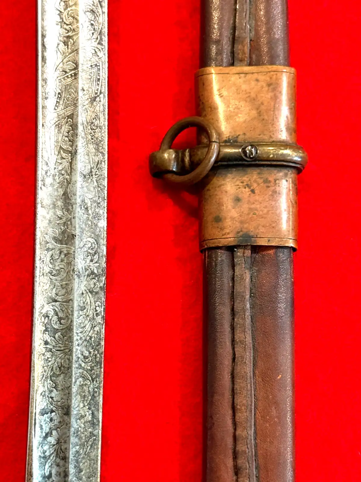 US Civil War M1850 Foot Officer's Sword - View 11