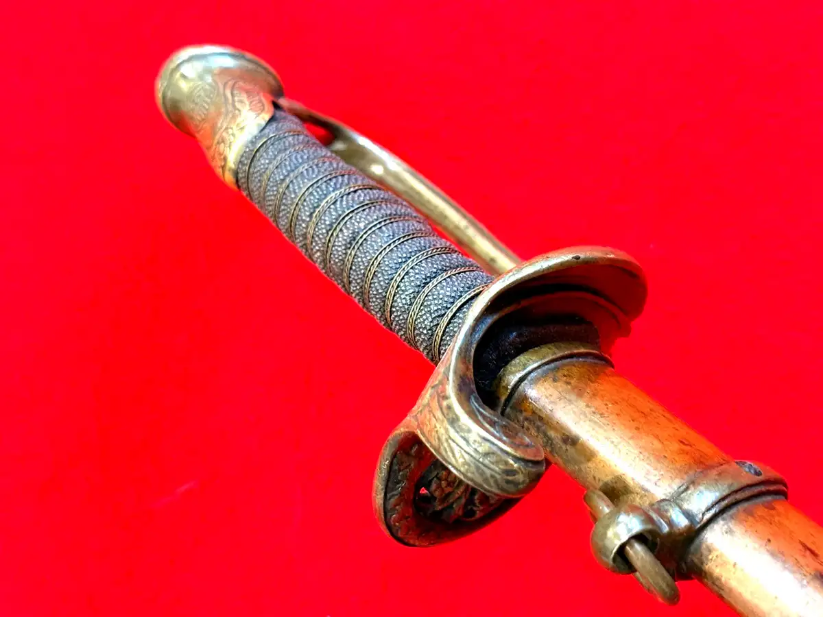 US Civil War M1850 Foot Officer's Sword - View 17