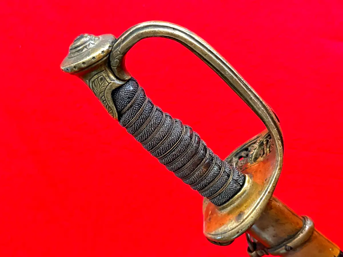 US Civil War M1850 Foot Officer's Sword - View 18