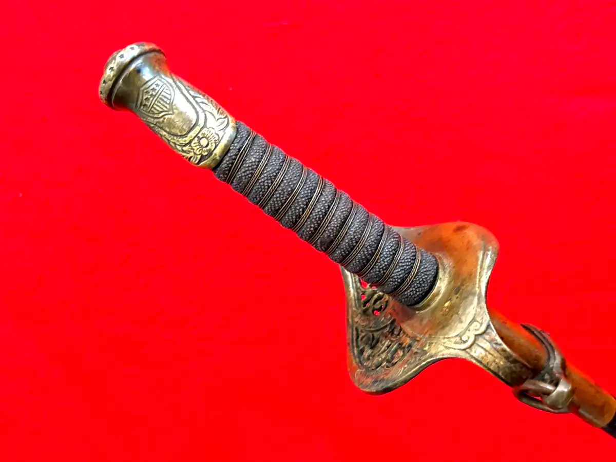 US Civil War M1850 Foot Officer's Sword - View 19
