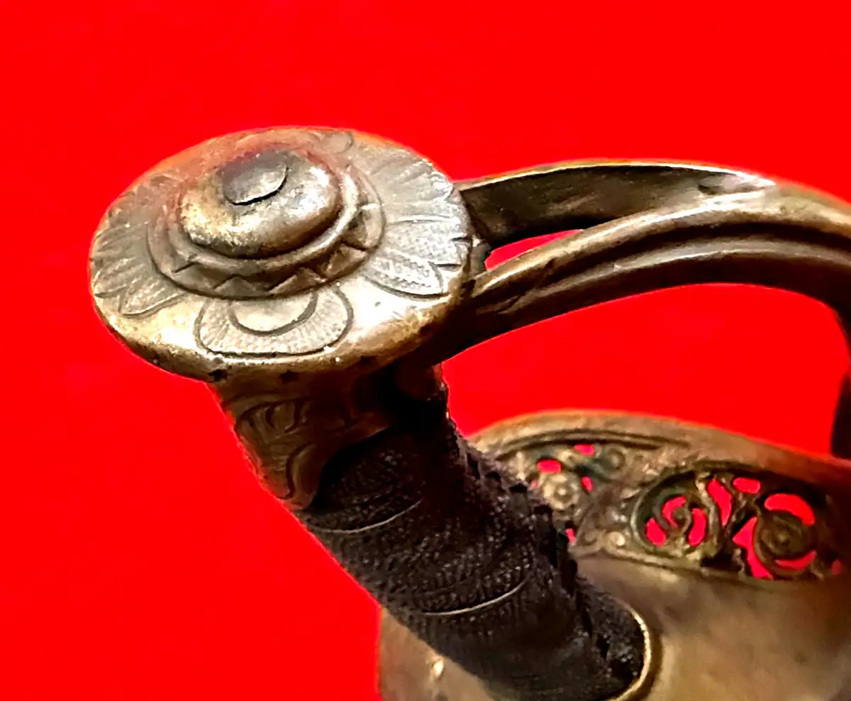 US Civil War M1850 Foot Officer's Sword - View 21