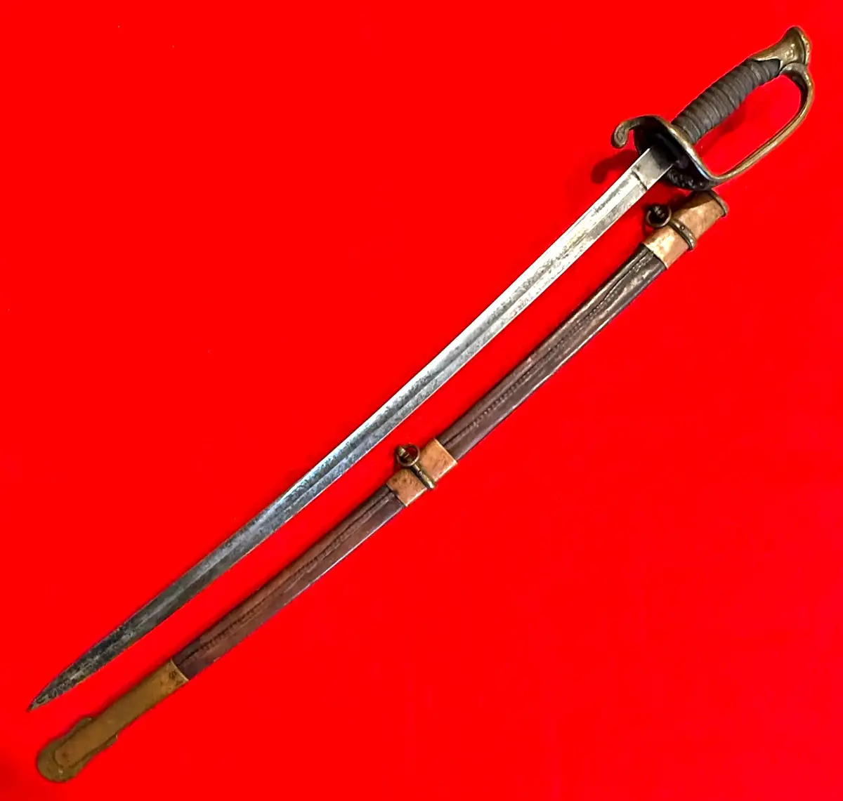 US Civil War M1850 Foot Officer's Sword - View 4