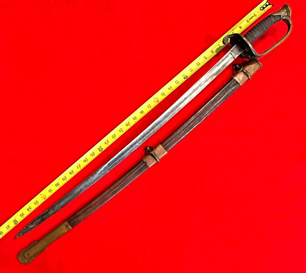 US Civil War M1850 Foot Officer's Sword - View 5
