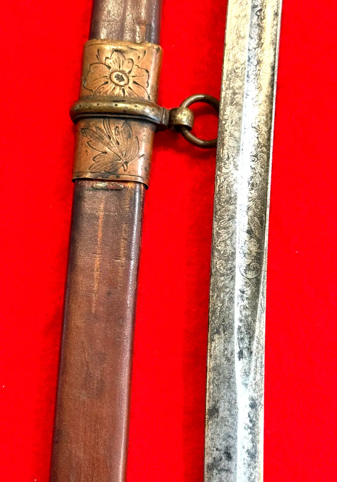 US Civil War M1850 Foot Officer's Sword - View 7