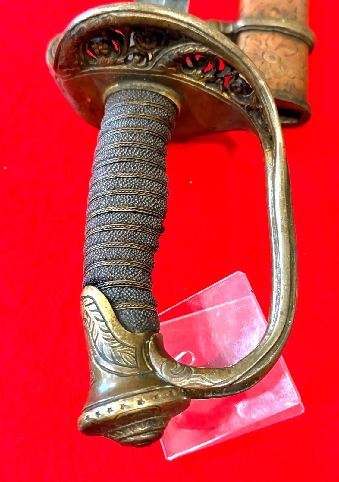 US Civil War M1850 Foot Officer's Sword - View 9