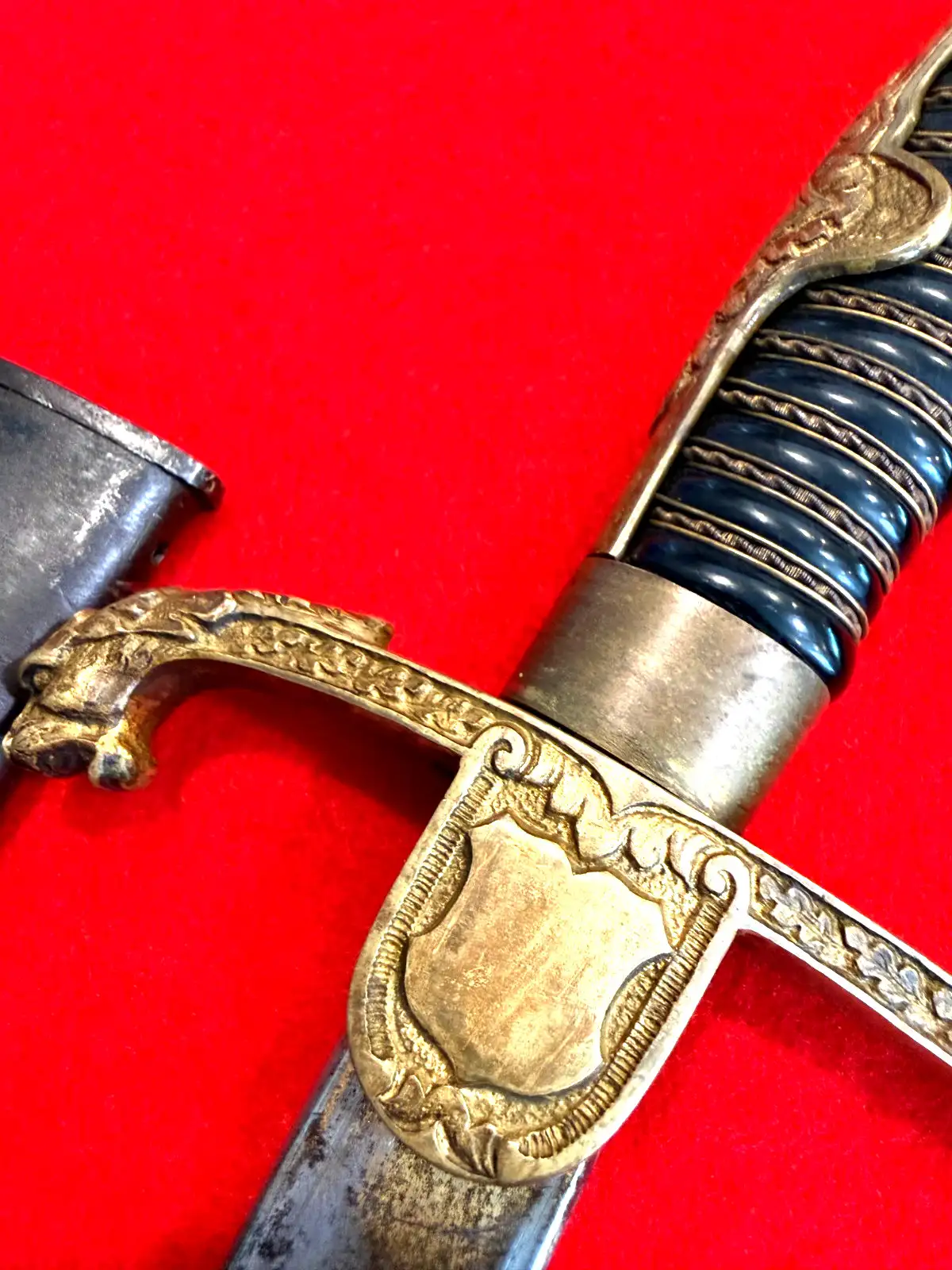 Imperial German Lion Head Officer Sword - View 19