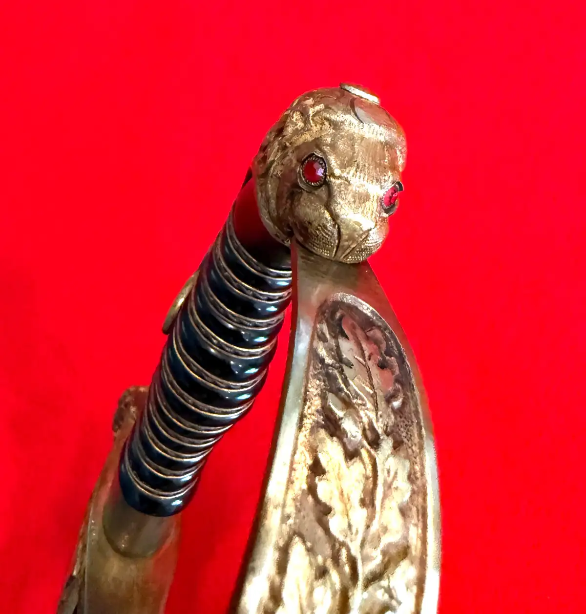 Imperial German Lion Head Officer Sword - View 24