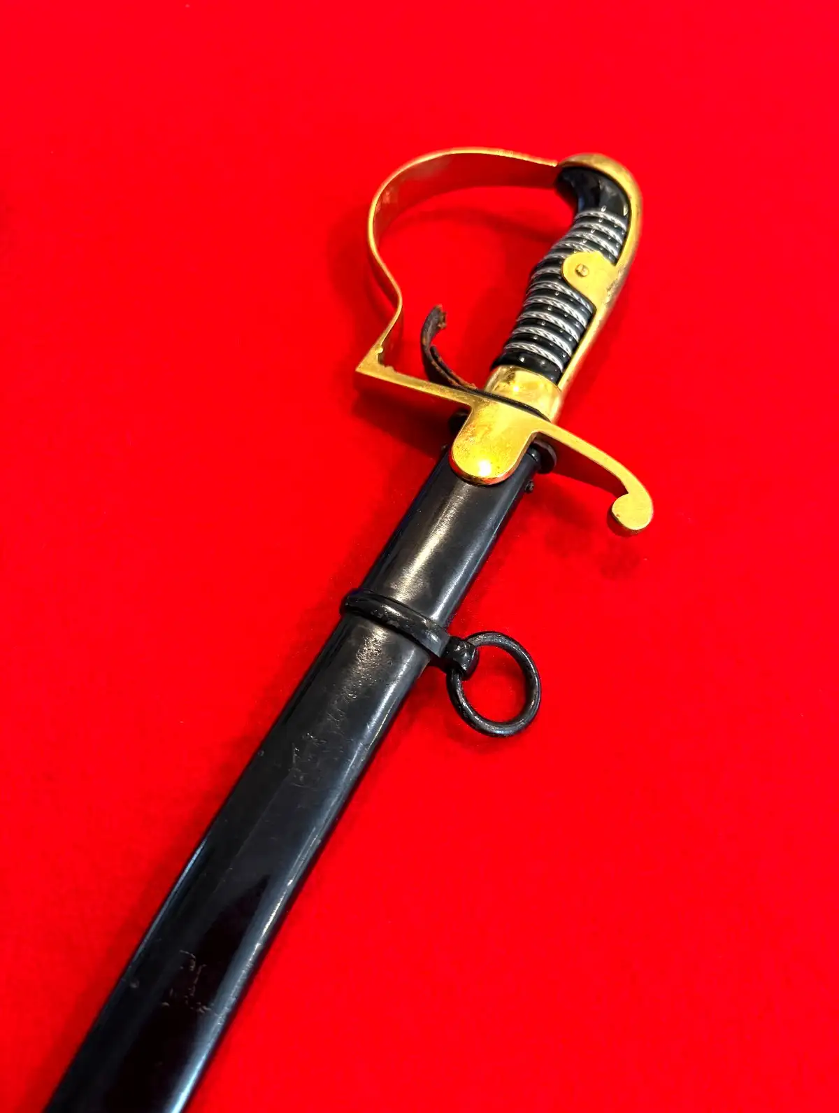German WW2 Army Officer Sword with Scabbard - View 1