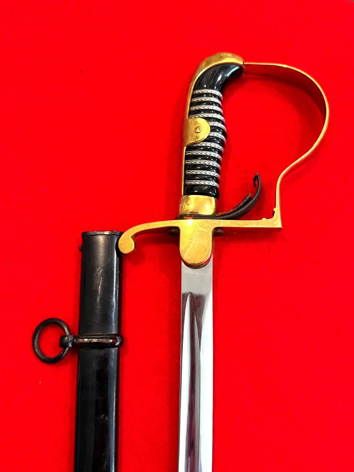 German WW2 Army Officer Sword with Scabbard - View 10