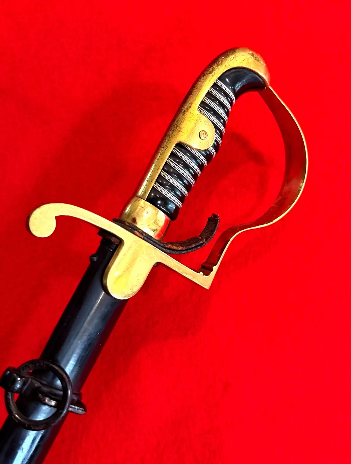 German WW2 Army Officer Sword with Scabbard - View 12