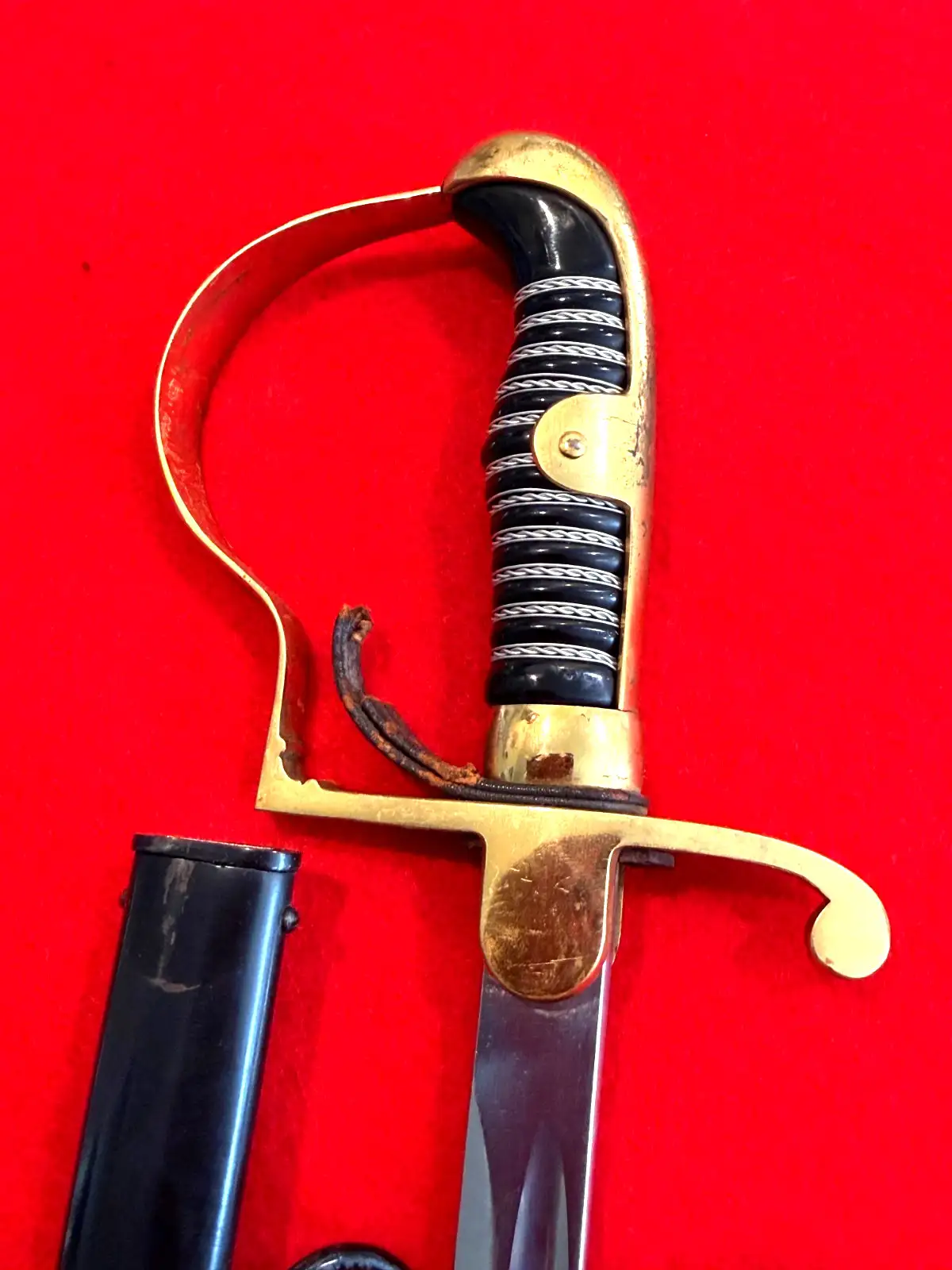 German WW2 Army Officer Sword with Scabbard - View 7