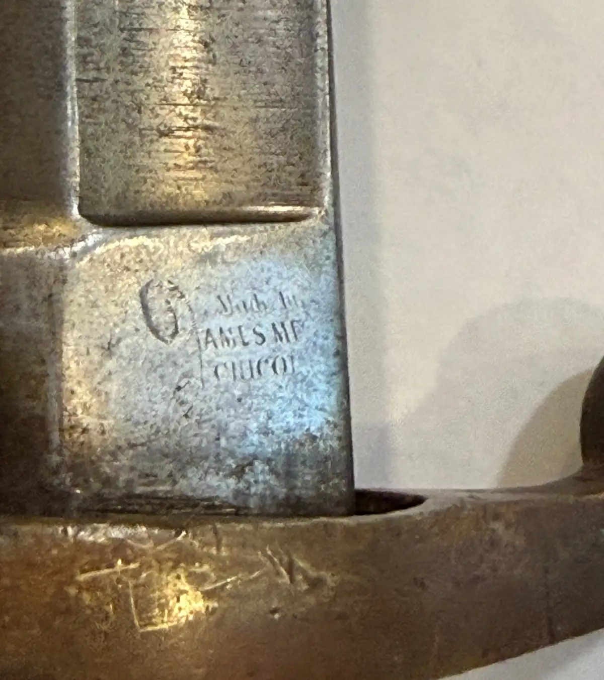 US Civil War M1840 Light Artillery Saber - View 13