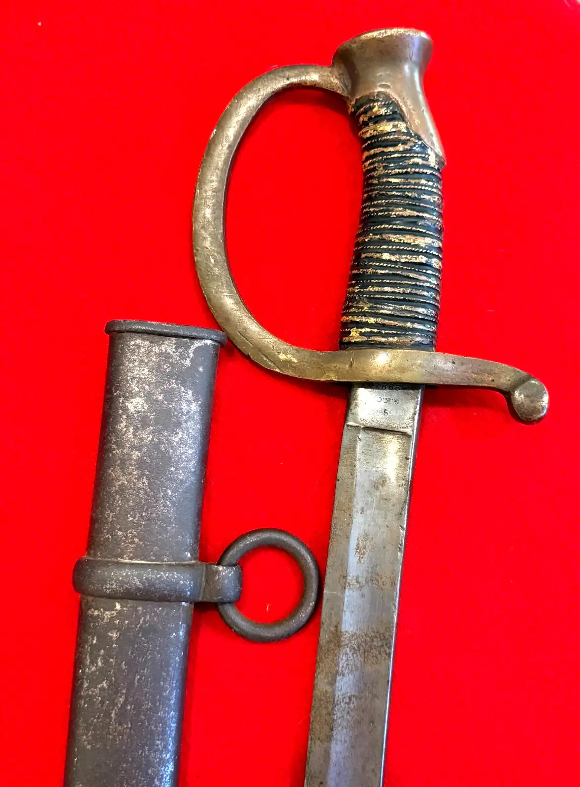 US Civil War M1840 Light Artillery Saber - View 7
