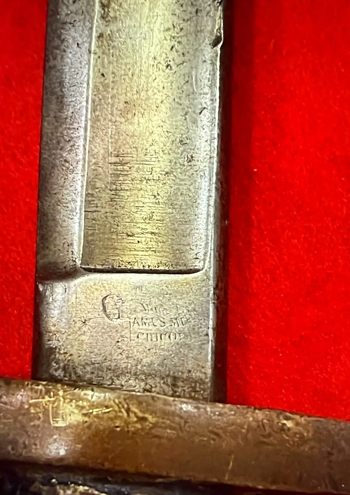US Civil War M1840 Light Artillery Saber - View 9