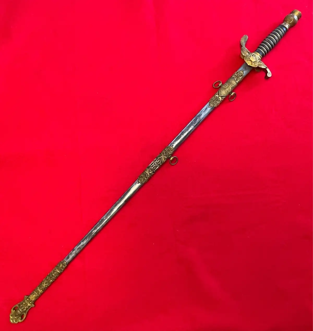 American Knights Templar Masonic Sword - View 1