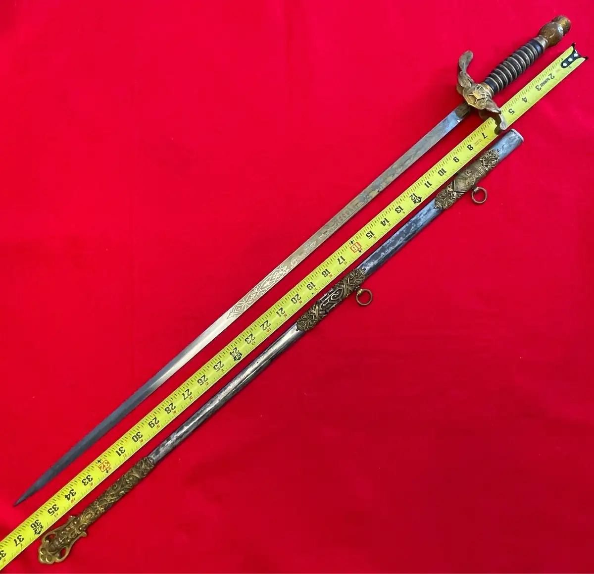 American Knights Templar Masonic Sword - View 2