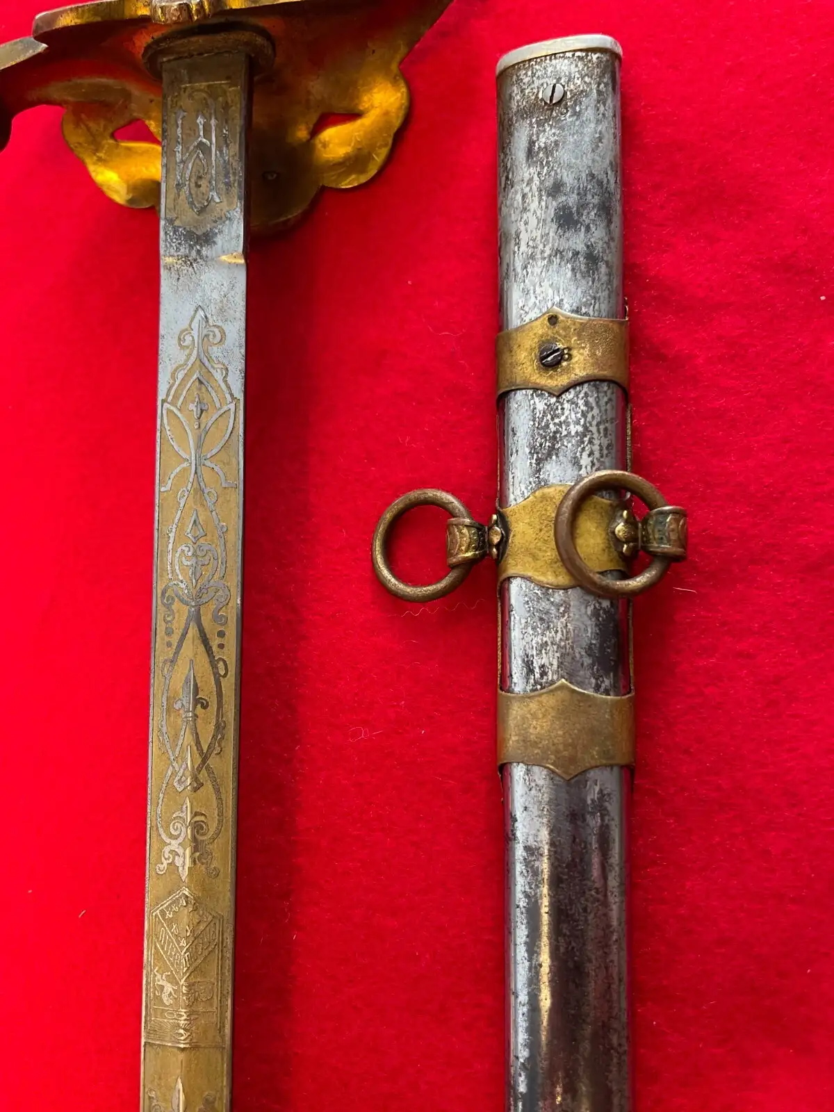 American Knights Templar Masonic Sword - View 7