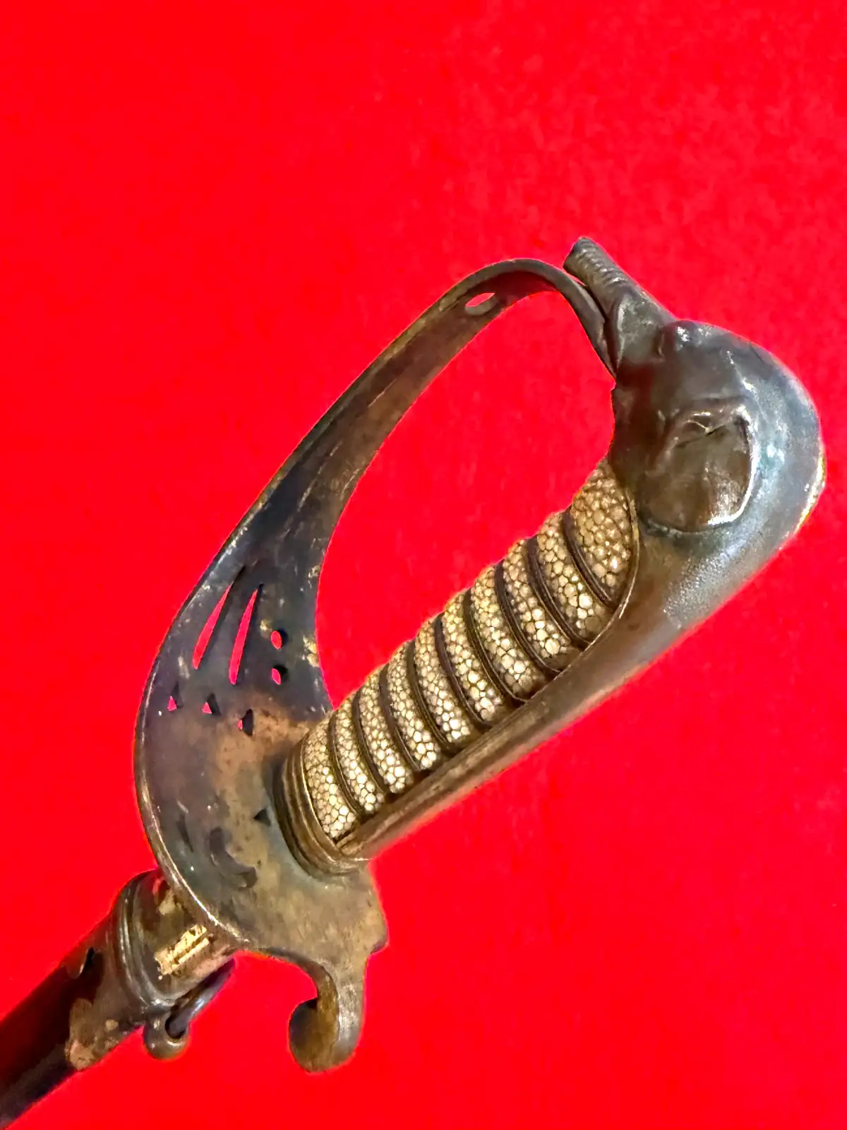 Thai Pattern Elephant Head Dress Sword - 18