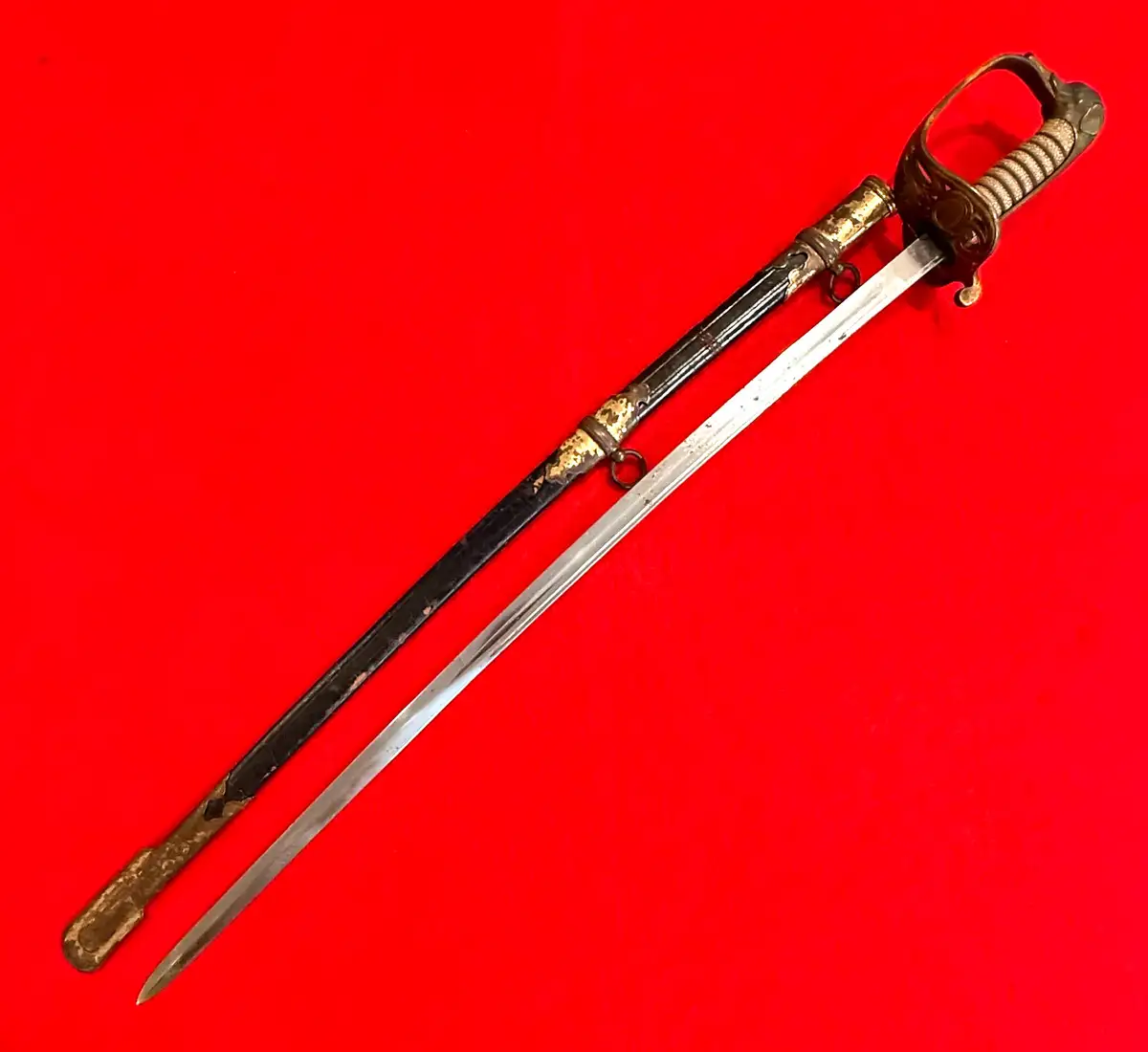 Thai Pattern Elephant Head Dress Sword - 3