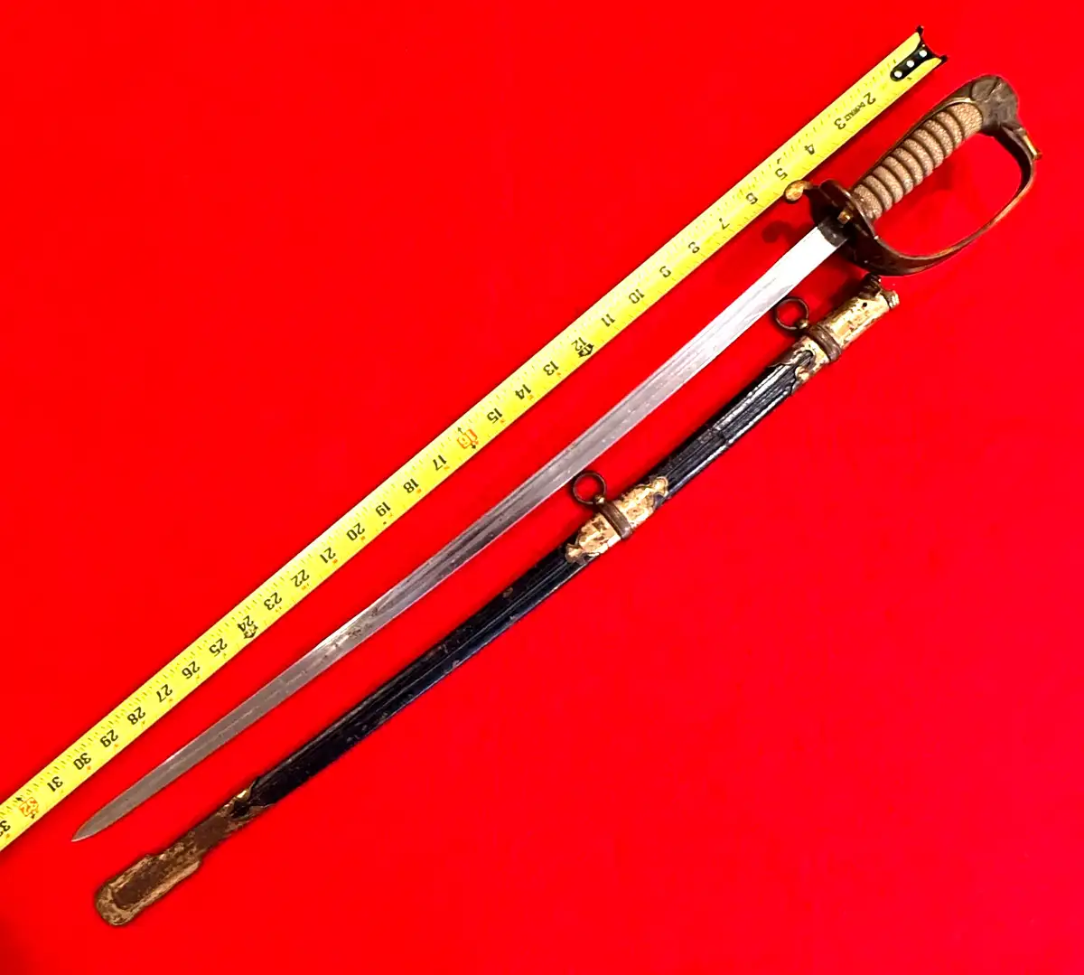 Thai Pattern Elephant Head Dress Sword - 4