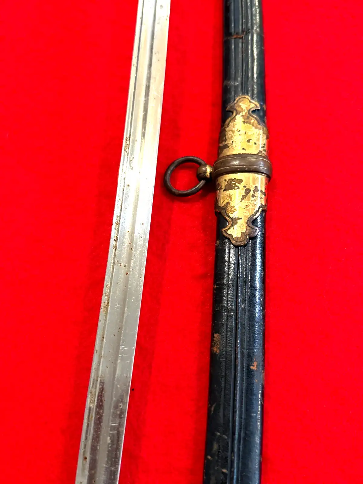 Thai Pattern Elephant Head Dress Sword - 9