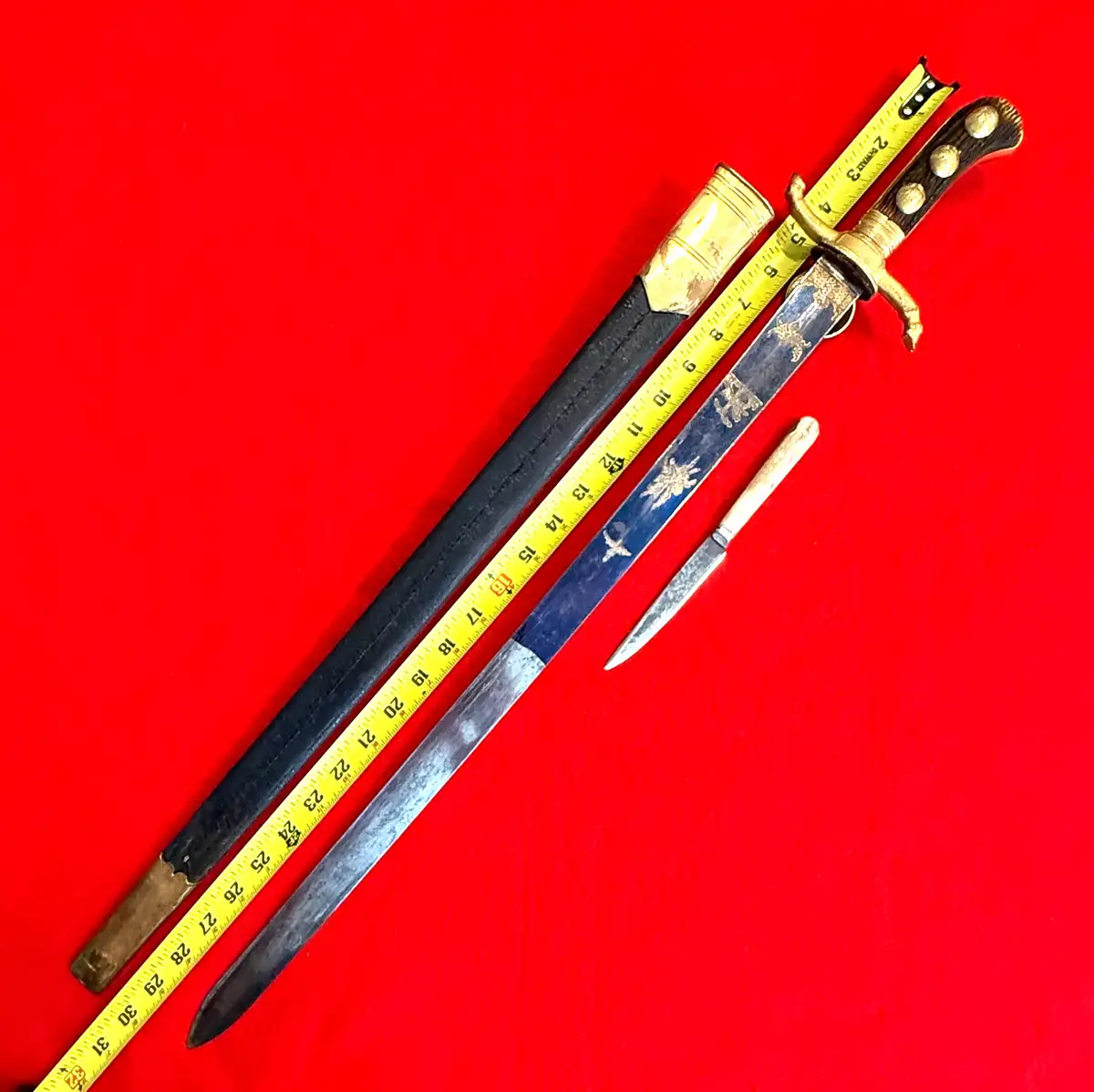 German 19th Century Hirschfänger Hunting Sword - View 4