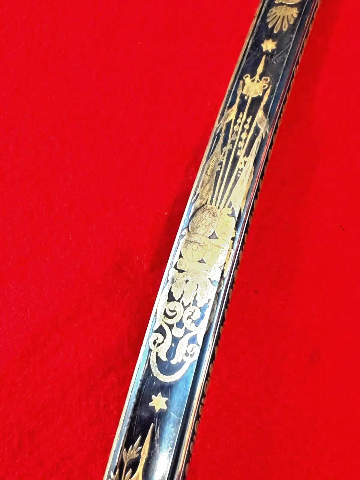Italian WW2 Officer Sword Lion Head Pommel - View 12