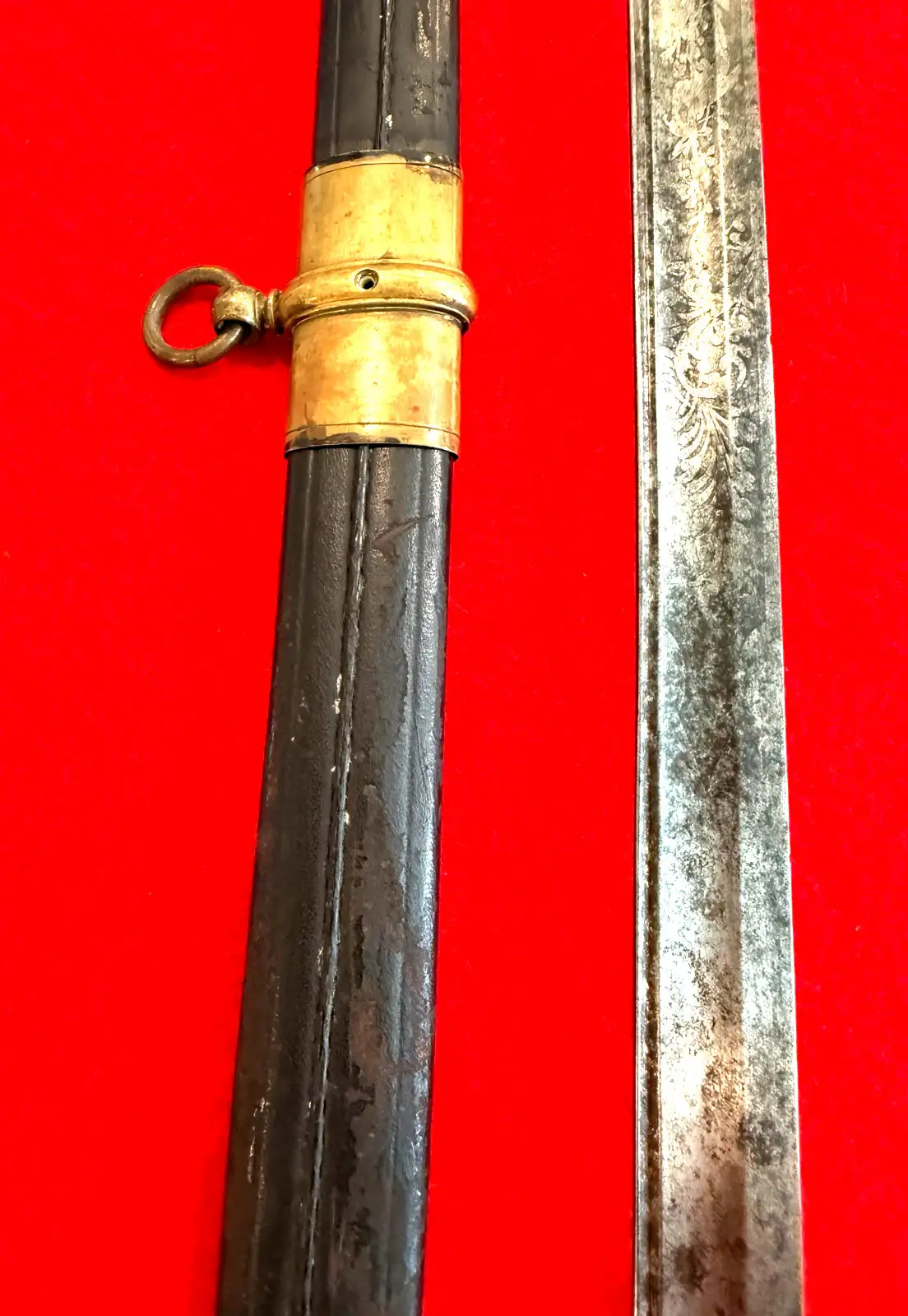 US Civil War M1850 Foot Officer Sword - View 10