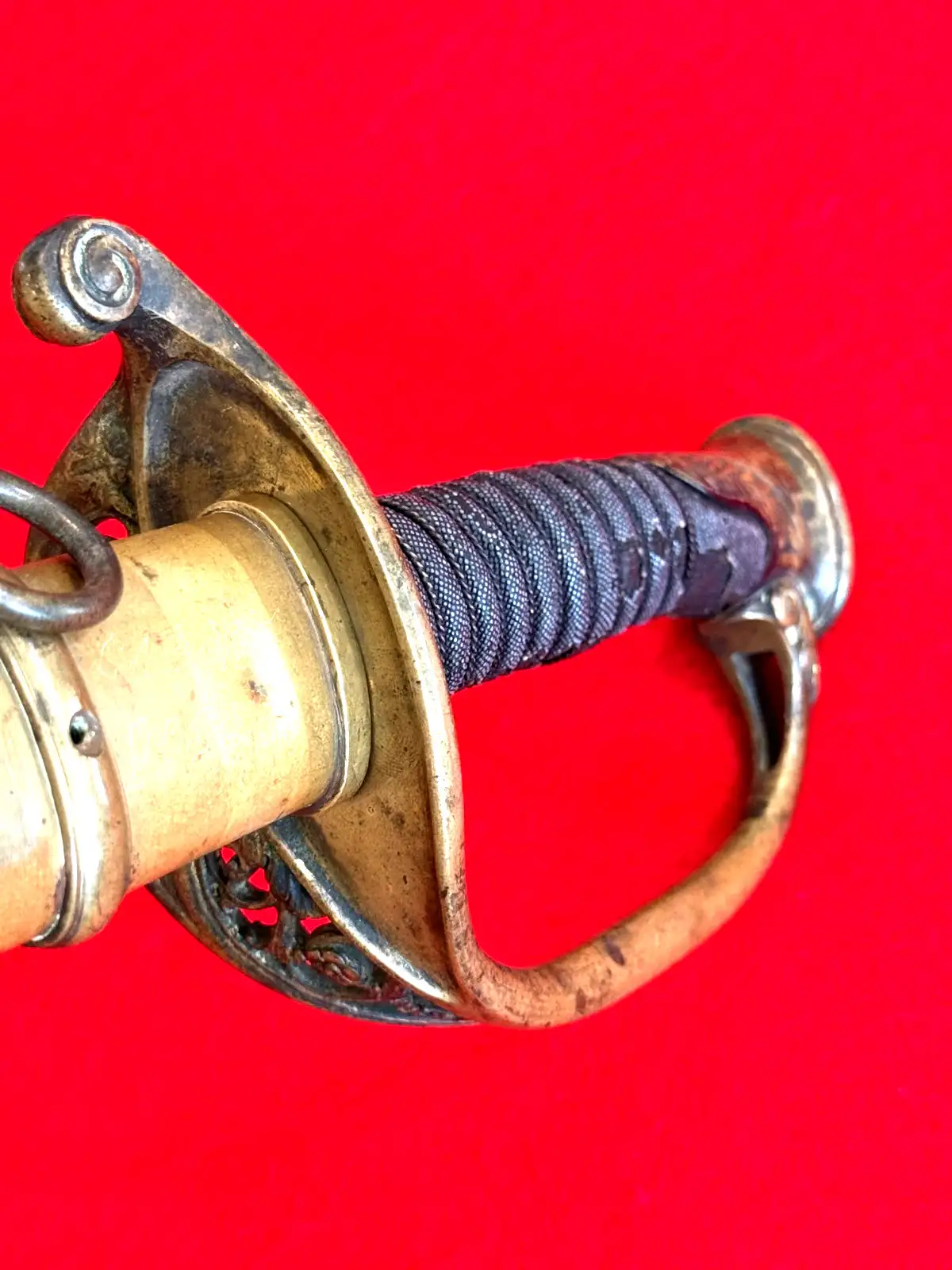 US Civil War M1850 Foot Officer Sword - View 16