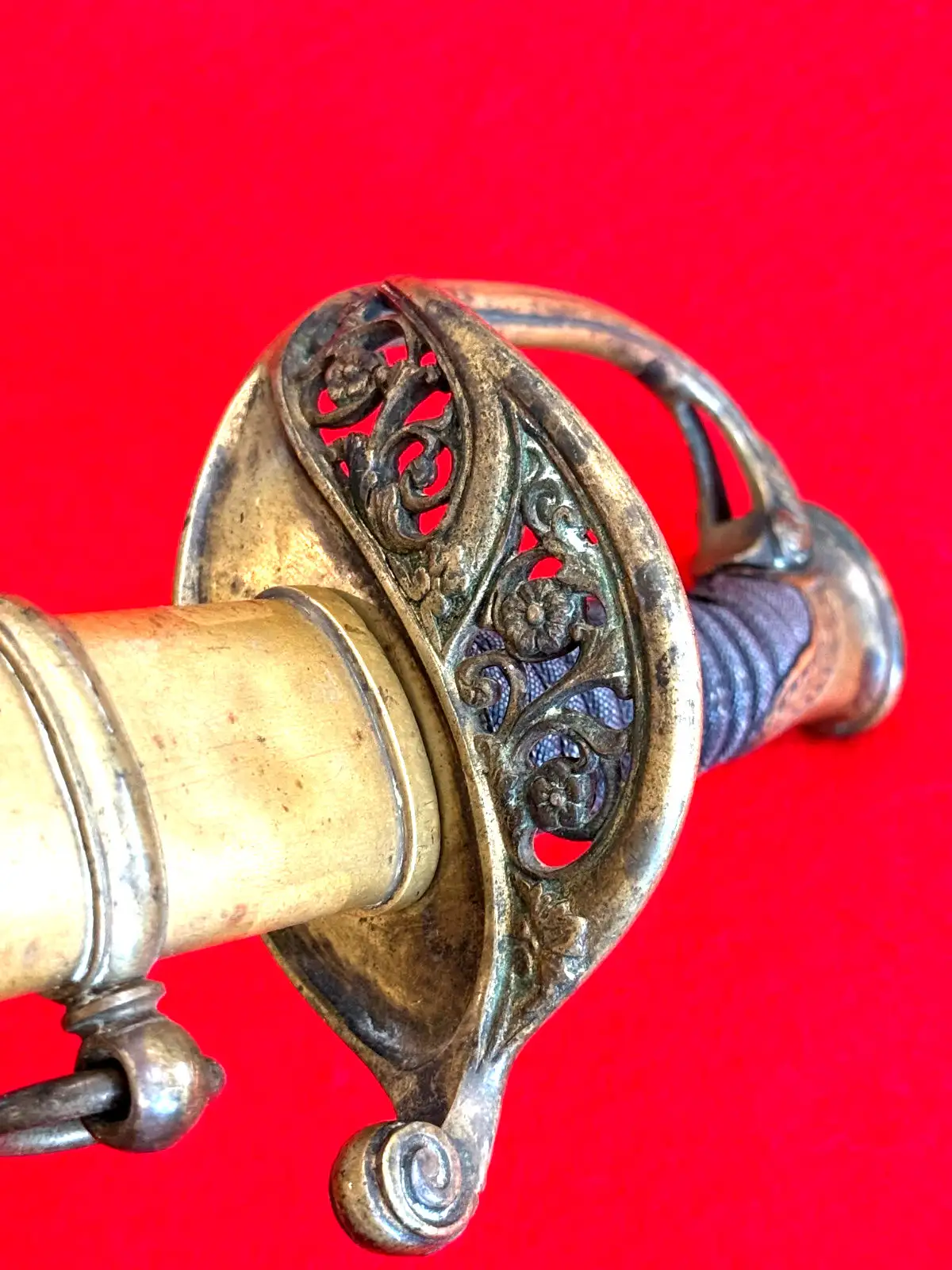 US Civil War M1850 Foot Officer Sword - View 17