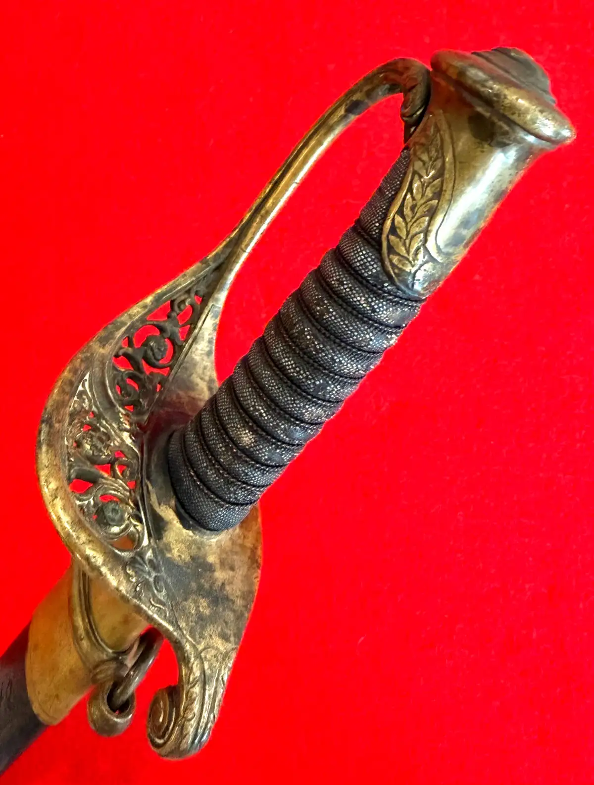 US Civil War M1850 Foot Officer Sword - View 18