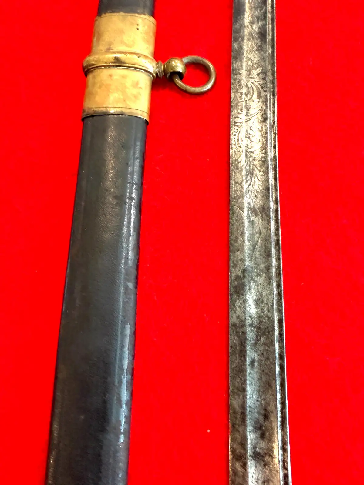 US Civil War M1850 Foot Officer Sword - View 6