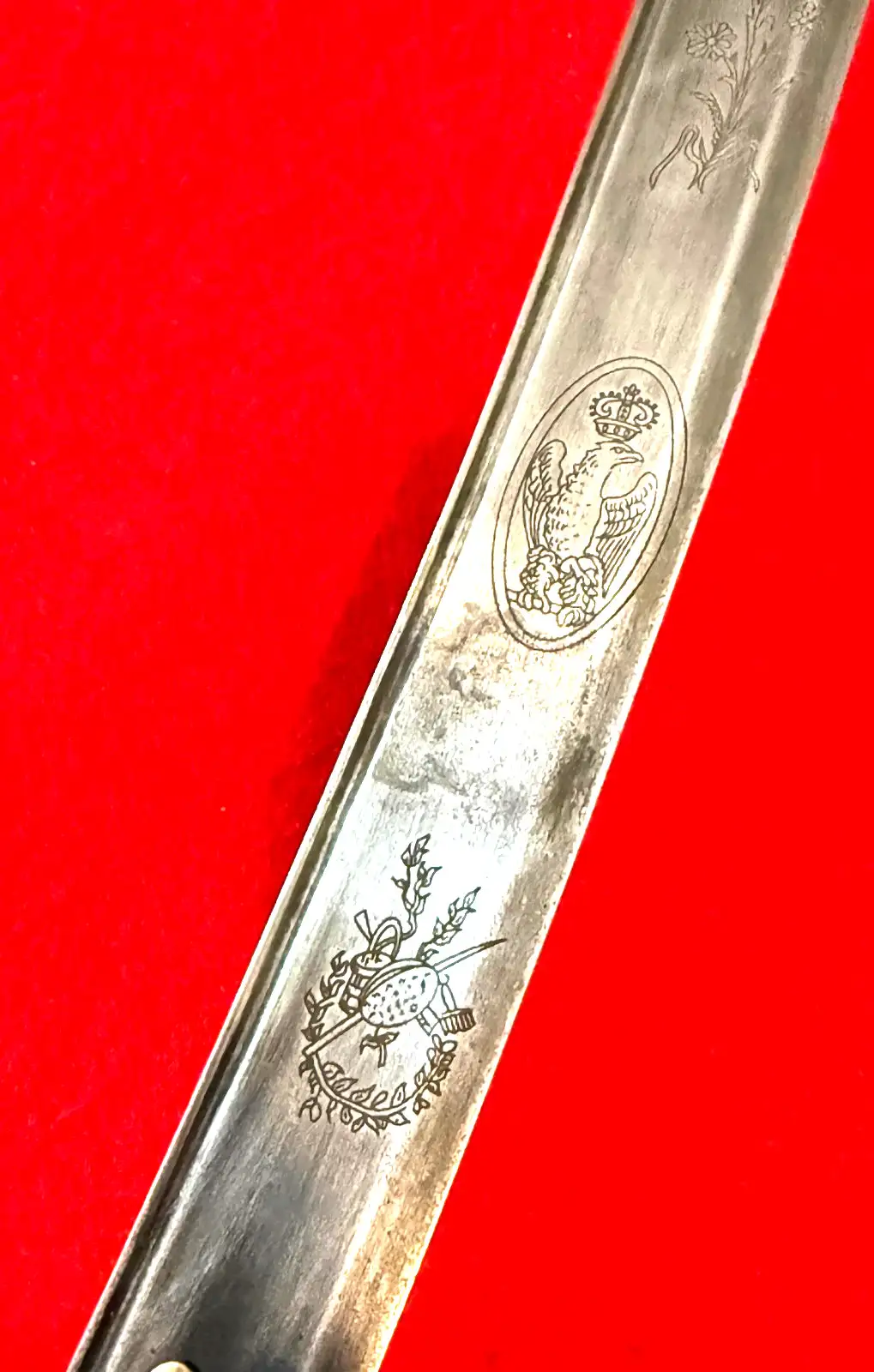 French Napoleonic Officer Sword Lion Pommel - View 13